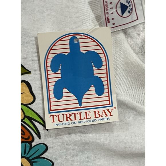 NEW VTG 1994 The Flintstones Pebbles & Bam Bam Cartoon Graphic T Shirt Sz L USA - Picture 6 of 6